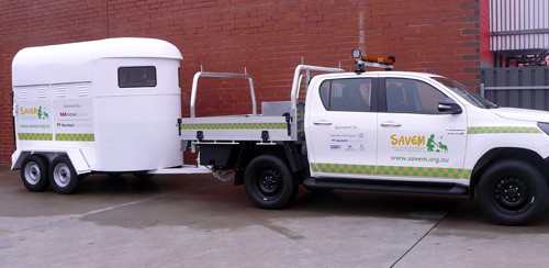 SAVEM Hilux and Horse Float